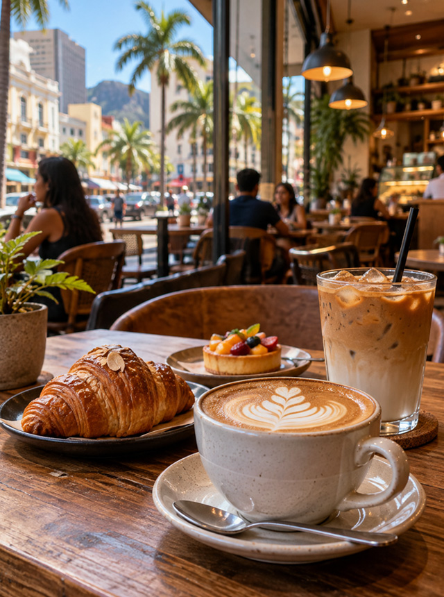 Coffee shop in Albion