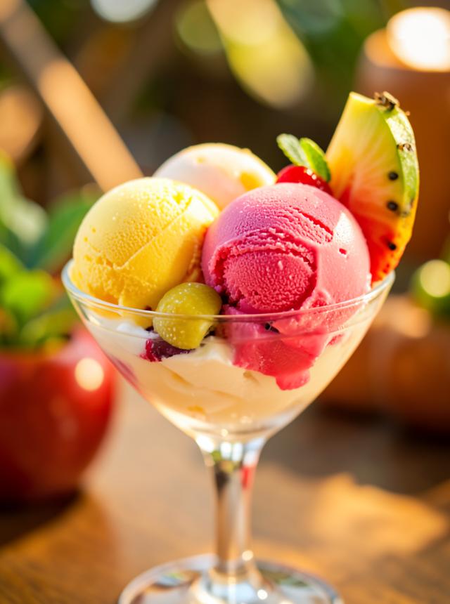 Ice cream shop in Triolet