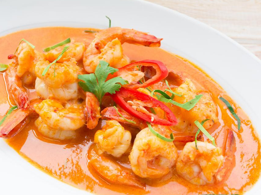 Recette : Curry rouge de crevettes thaïlandais – L'île aux épices