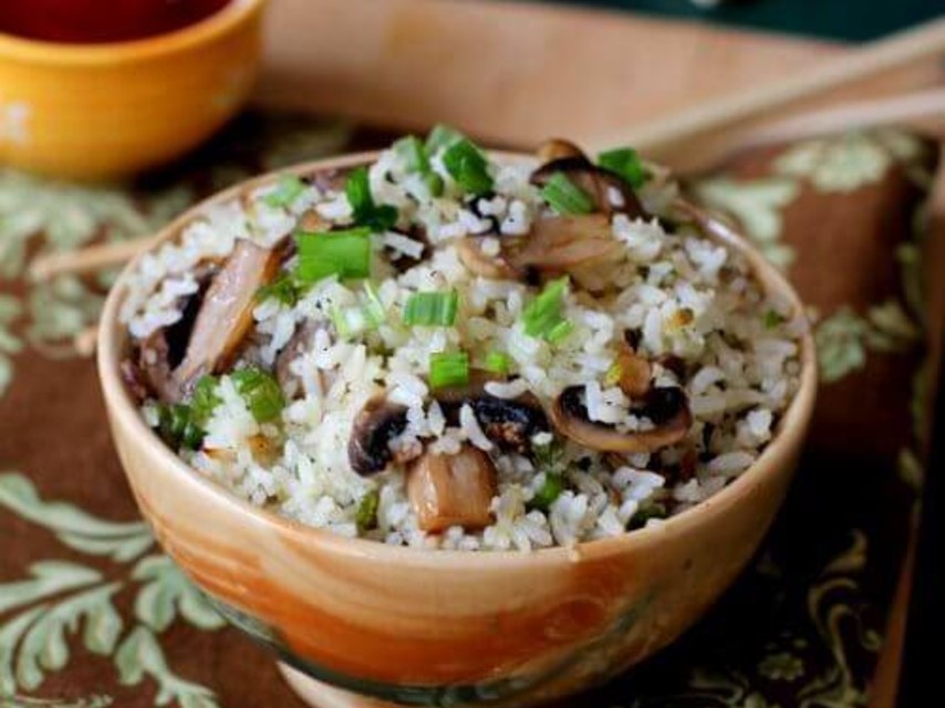 Mushroom Fried Rice Recipe